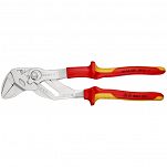 Szczypce klucz w jednym narzędziu izolowane KNIPEX 86 06 250 - 3