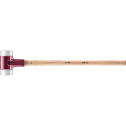 Młotek kowalski z miękkim bijakiem SIMPLEX Superpłastik 100mm HALDER 3007.100