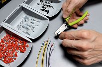 Szczypce do zagniatania tulejek cienkościennych 0,25- 2,5 PE 7.1 RENNSTEIG 610 001 0 - 3