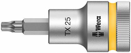Nasadka 1/2" trzpieniowa TX 25 długość 60mm HF z funkcją przytrzymywania WERA 05003831001