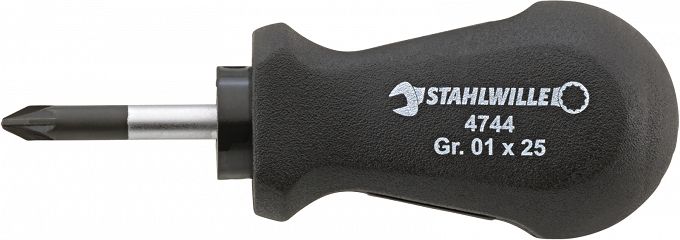 Wkrętak śrubokręt krzyżowy PZ2 POZ/SUP,krótki,DRALL 4744 2 P STAHLWILLE 47441002