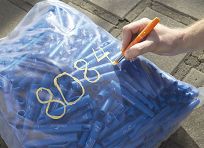 Znacznik żelowy 8mm niebieski PICA MARKER 8081  - 6