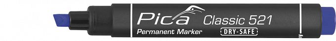Marker permanentny ścięty niebieski PICA 521/41
