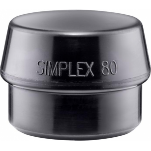 Obuch do młotka z miękkim bijakiem SIMPLEX, gumowy 80mm HALDER 3202.080