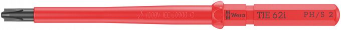 Wymienny trzpień izolowany VDE 62 i PH/S # 2 WERA 05006515001