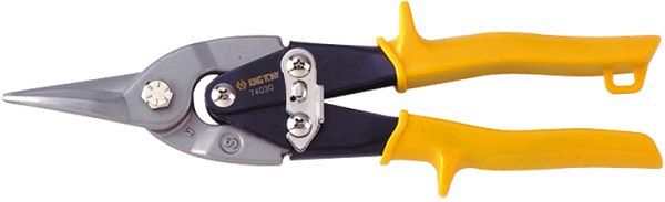 Nożyce dźwigniowe do cięcia kształtowego blach 1.2 mm proste KING TONY 74030