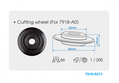 Ostrze zapasowe do obcinacza 7918-A0 KING TONY 7918-A011