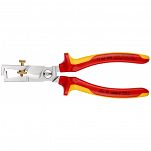 Nożyce do cięcia kabli i odizolowania 180 mm KNIPEX 13 66 180 - 5
