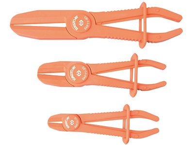 Zestaw plastikowych szczypiec zaciskowych 15 - 60 mm 3 szt. KING TONY 9AF113