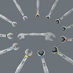 Samonastawny dwustronny klucz płaski Joker 6006 Joker S/L, 10; 11; 12; 13 x 7/16; 1/2