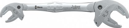 Samonastawny dwustronny klucz płaski Joker 6006 Joker S/L, 10; 11; 12; 13 x 7/16; 1/2" x 16; 17; 18; 19 x 5/8; 11/16; 3/4" x 208.6 mm WERA 05020332001