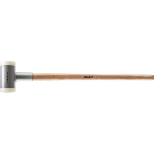 Młotek kowalski z miękkim bijakiem SUPERCRAFT, obuch nylonowy 100mm HALDER 3366.107
