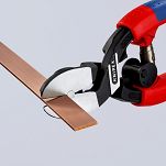 Szczypce tnące boczne cięcia płaskiego do metali miękkich i tworzyw sztucznych KNIPEX 72 62 200 - 6
