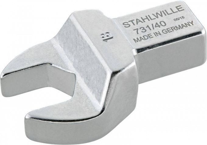 Końcówka wtykowa płaska 25mm 14x18 731/40 STAHLWILLE 58214025