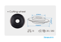 Obcinacz do rur 3 - 35mm KING TONY 7914A-35 - 2