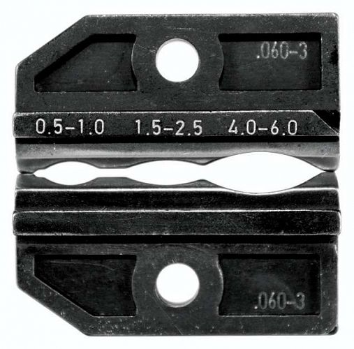 Matryca zagniatająca złącza zaciskowe termokurczliwe 0.5 - 6,0 mm RENNSTEIG 624 060-3 3 0