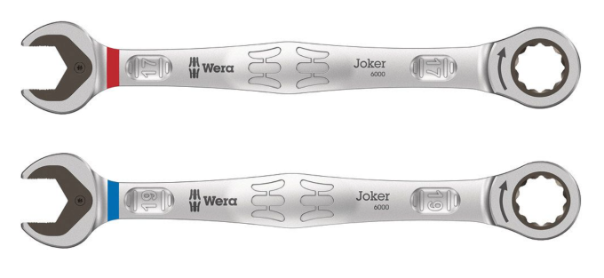 Zestaw klucze z grzechotką Joker 17mm + 19mm WERA 145439