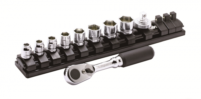 Zestaw nasadek z grzechotką 1/4