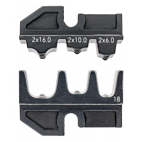 Matryca do tulejek Twin 6 10 16 KNIPEX 97 49 18