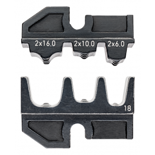 Matryca do tulejek Twin 6 10 16 KNIPEX 97 49 18