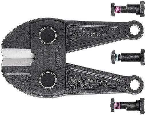 Główka zapasowa do 71 72 610 ze śrubami KNIPEX 71 79 610