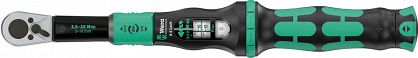 Klucz dynamometryczny Click-Torque Lock A 6, nastawny, z funkcją Torque Lock i grzechotką dwukierunkową, mechanizm dynamometryczny klucza do dokręcania w prawo, 2,5-25 Nm, 1/4" x 2.5-25 Nm WERA 05075691001