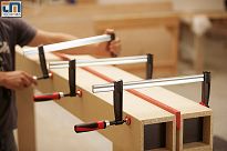 Ścisk śrubowy stolarski żeliwny 500/120mm TPN BESSEY TPN50S12BE-2K - 3