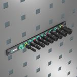 Listwa magnetyczna 9661 B Impaktor Deep Imperial 1 z zestawem kluczy nasadowych, 3/8