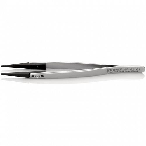 Pinceta ESD z wymiennymi końcówkami KNIPEX 92 81 01