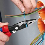 Szczypce dla elektryka, izolowane ułatwiają pracę w elektroinstalacji 6W1 KNIPEX 13 96 200 - 7