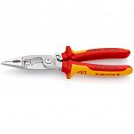 Szczypce dla elektryka, izolowane ułatwiają pracę w elektroinstalacji 6W1 KNIPEX 13 96 200 - 9