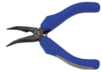 Szczypce uniwersalne wąskie, wygięte mini 130mm KING TONY 6334-05 