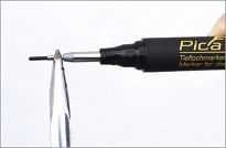 Znacznik precyzyjny niebieski PICA ink MARKER 150/41 - 7