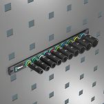 Listwa magnetyczna 9660 B Impaktor Deep 1 z zestawem kluczy nasadowych, 3/8