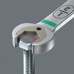 Klucz płasko-oczkowy z grzechotką w opakowaniu do sprzedaży detalicznej 6007 Joker SB, w wykonaniu długim, calowy, 9/16