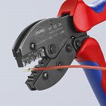 Szczypce do zagniatania końcówki nasuwane KNIPEX 97 52 34 - 2
