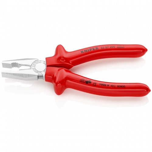 Kombinerki Izolowane Szczczypce Uniwersalne KNIPEX 03 07 200