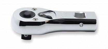 Grzechotka 3/8" 24 zęby krótka z przełącznikiem z przyciskiem i z dodatkowym mocowaniem kwadratowym KOKEN