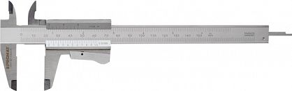 Suwmiarka ze stali nierdzewnej z blokadą 0,05/150mm PROMAT 3010015150