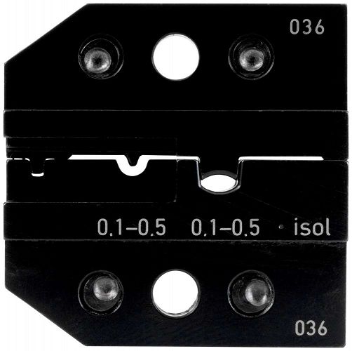 Matryca zagniatająca złącza nieizolowane 0.1 - 0,5 mm RENNSTEIG 624 036 3 0