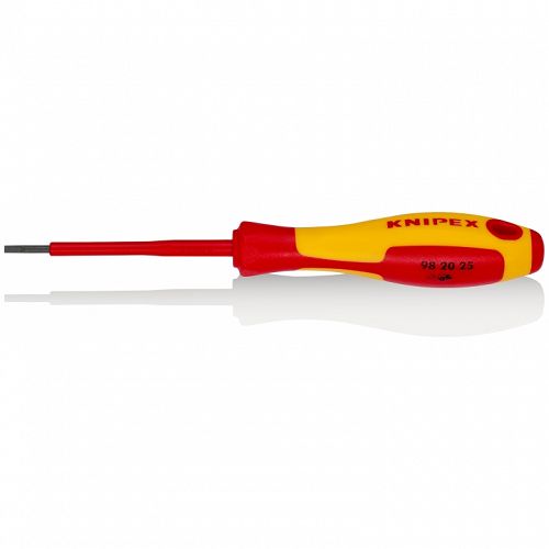 Wkrętak śrubokręt Płaski Izolowany 2,5x0.4 KNIPEX 98 20 25