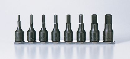 Zestaw nasadek 3mm-12mm trzpieniowych sześciokątnych Inhex 52 KOKEN