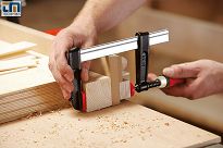 Ścisk śrubowy stolarski żeliwny 1000/120mm TPN BESSEY TP100S12BE-2K - 5