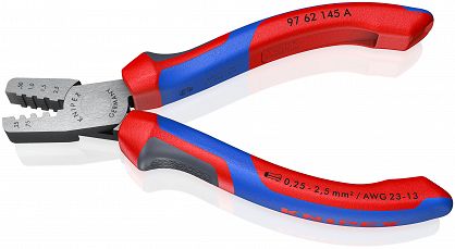 Szczypce do Zaciskania Tulejek KNIPEX 97 62 145 A
