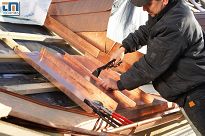 Szczypce blacharskie wygięte Piccolo ERDI BESSEY D341-22 - 2