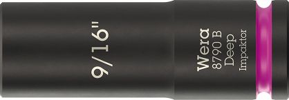Klucz nasadowy 8790 B Impaktor Deep, 3/8", 9/16" x 63 mm WERA 05005569001