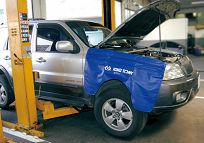 Magnetyczny ochraniacz błotnika 1050 x 650 mm + przyssawki KING TONY 9TP22 - 3