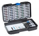 Bity skrętne udarowe czarne zestaw 45-cz. GEDORE 3459519 - 2