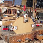 Ścisk stolarski 40/80 mm krawędziowy doczołowy Kantenfix KF BESSEY KF2 - 2