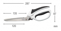 Nożyczki do kabli i przewodów dł. 287mm Varix Tradesman Shears TAJIMA - 3